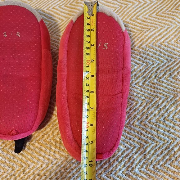 Kids Angry Birds Red Bird Plush Slippers 4/5 & Angry Birds Plush Earmuffs - Picture 3 of 8